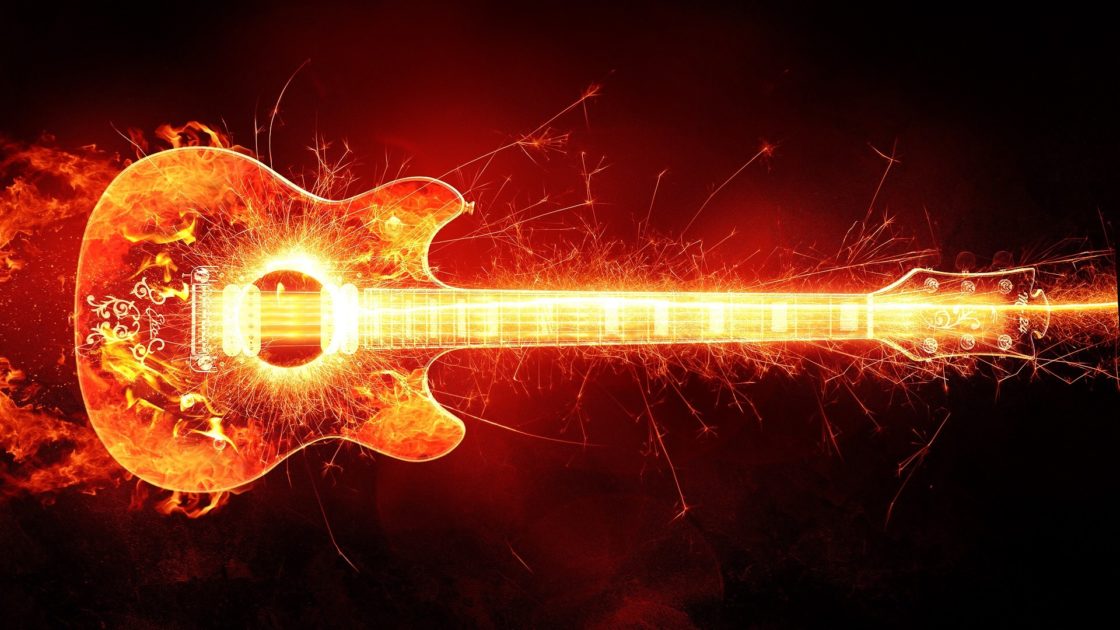 wallpaper et fond d'écran guitare graphique graphic digital numérique music musique couleur color art image picture instrument photo photographie