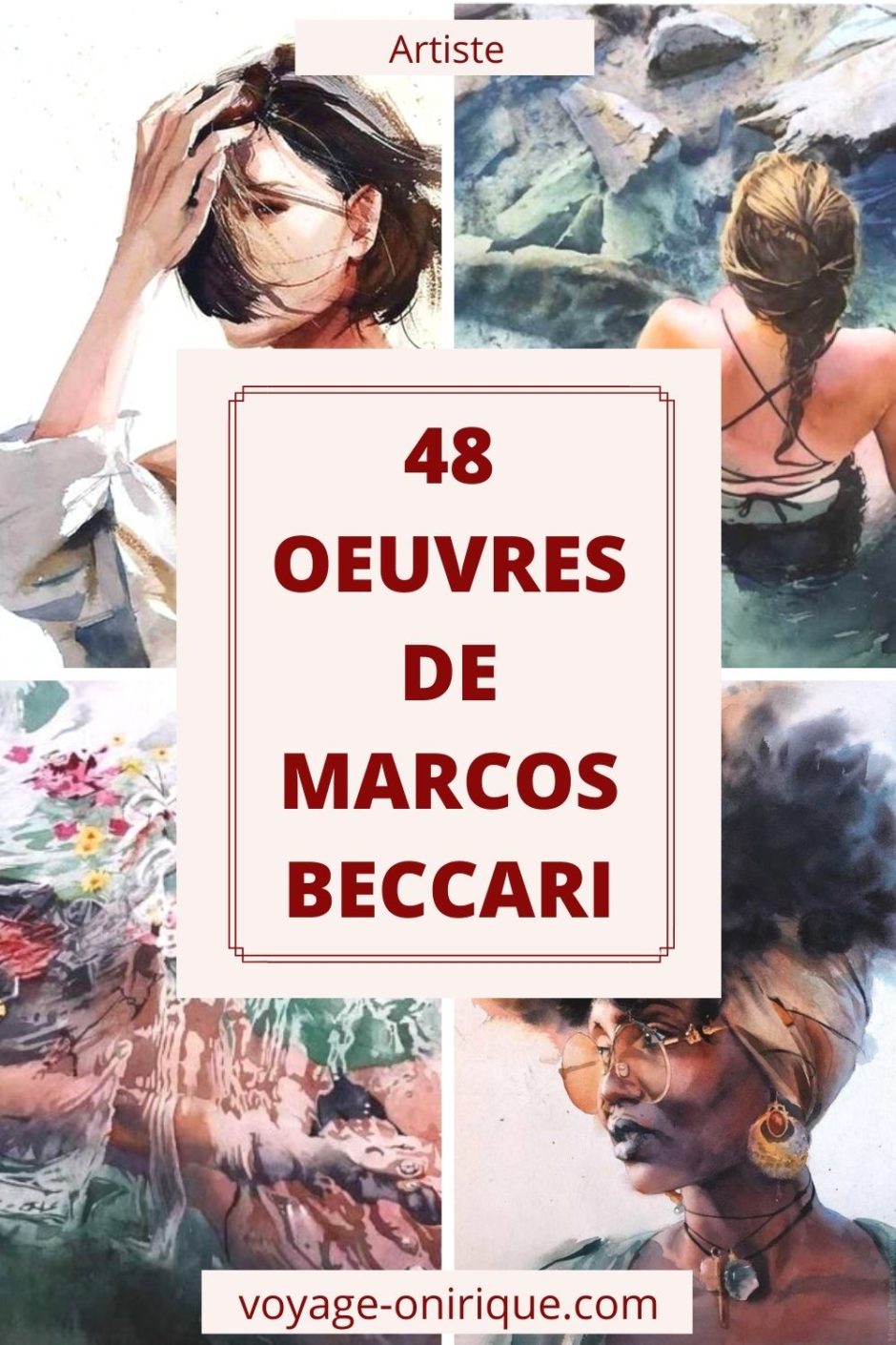 image picture art artiste artist femme woman painting peintre peinture illustration illustrateur toile tableau aquarelle huile magnifique création oeuvre d'art oeuvre Marcos Beccari