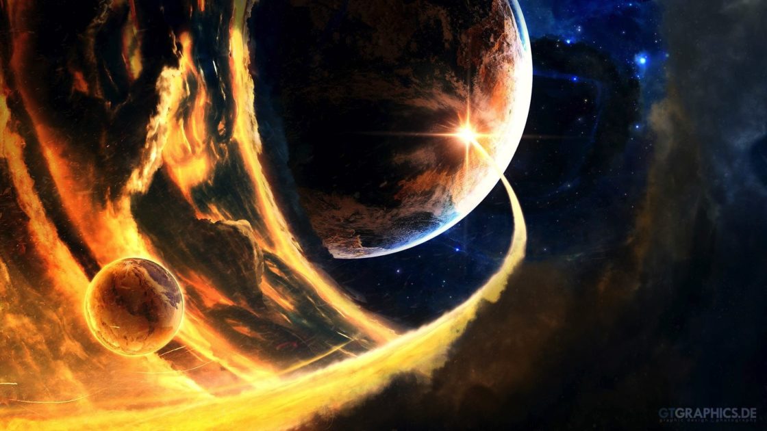 wallpaper et fond d'écran lumière light univers universe espace space couleurs colors planète planet astronomie ciel paysage photo photographie photography