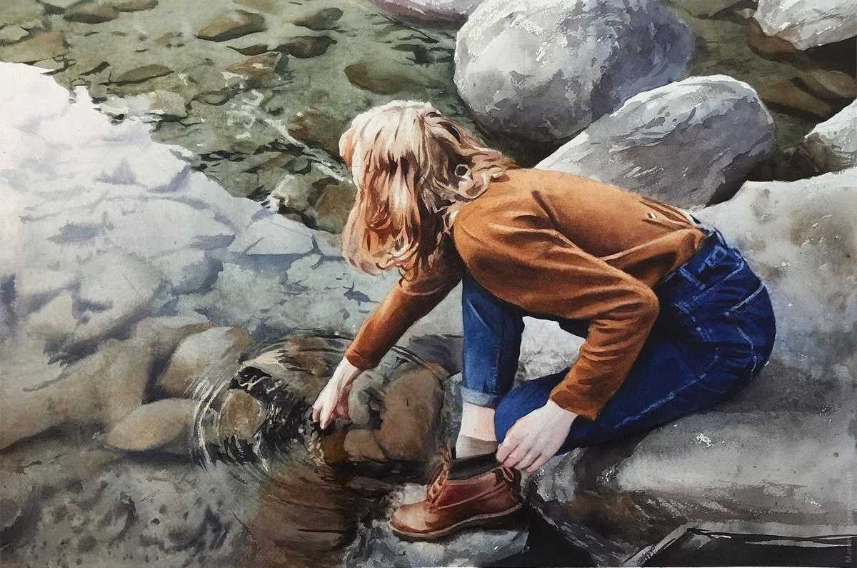 image picture artwork art artiste artist femme woman painting peintre peinture illustration illustrateur toile tableau aquarelle huile magnifique création oeuvre d'art oeuvre Marcos Beccari