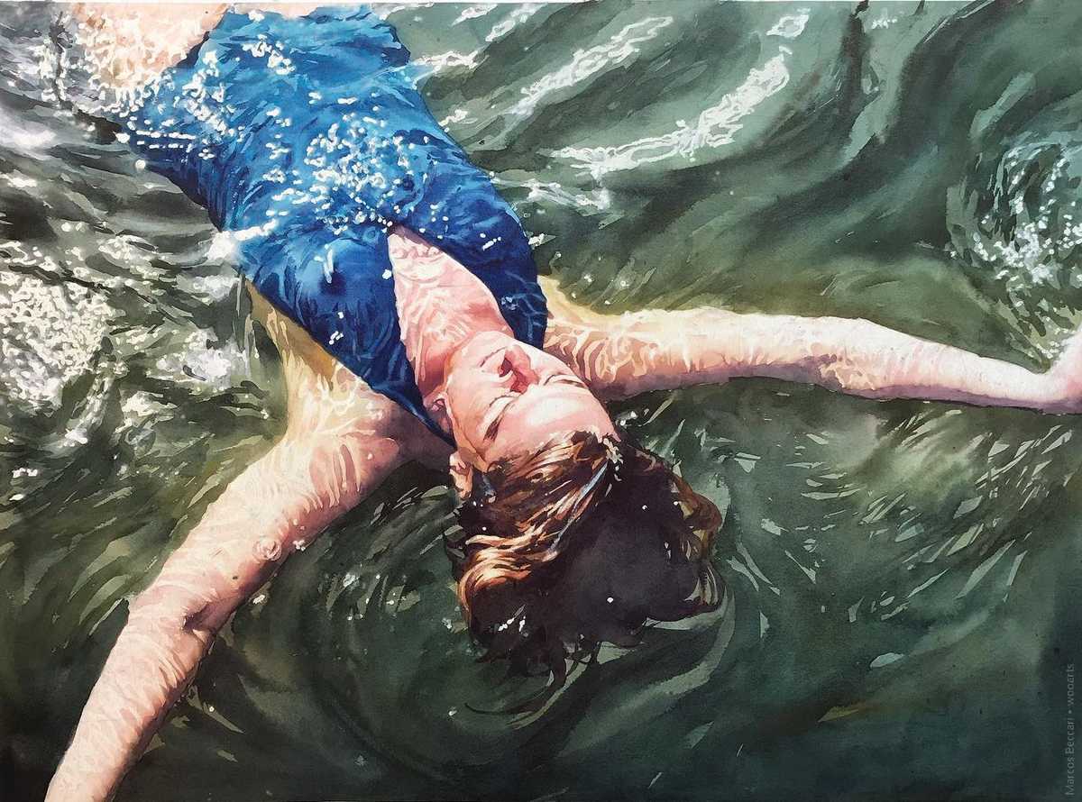 image picture artwork art artiste artist femme woman painting peintre peinture illustration illustrateur toile tableau aquarelle huile magnifique création oeuvre d'art oeuvre Marcos Beccari