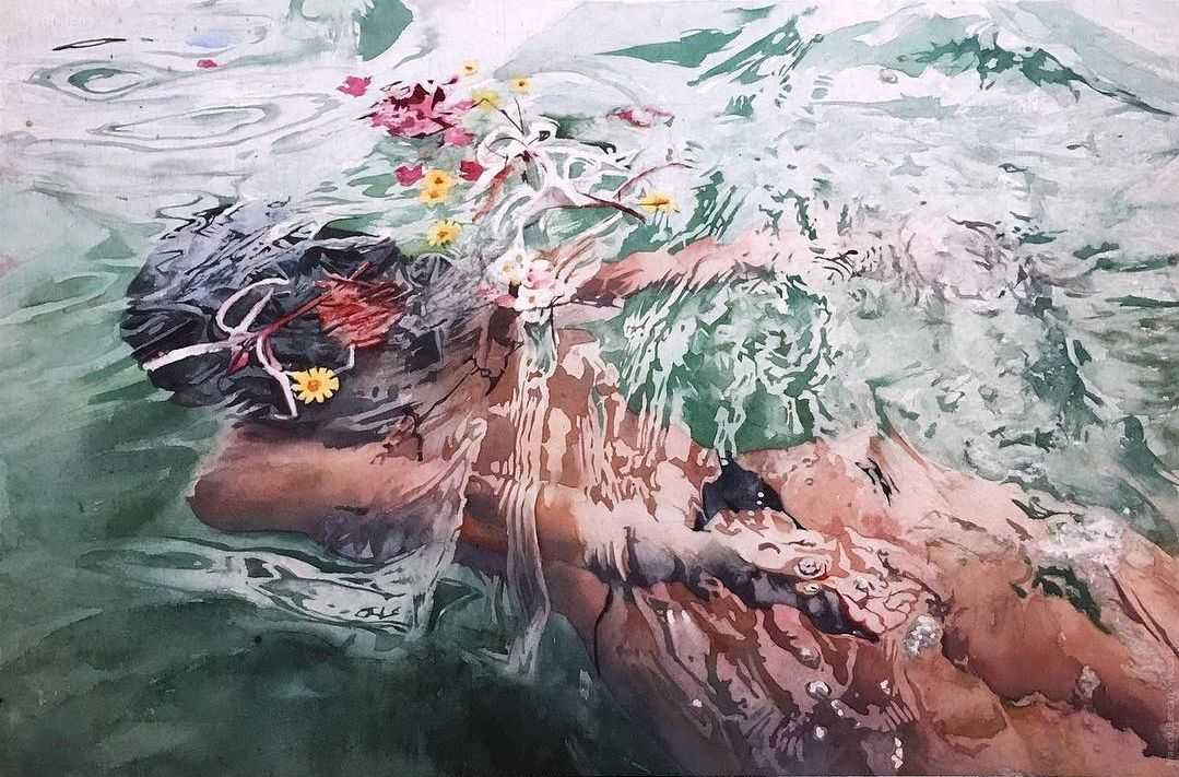 image picture artwork art artiste artist femme woman painting peintre peinture illustration illustrateur toile tableau aquarelle huile magnifique création oeuvre d'art oeuvre Marcos Beccari
