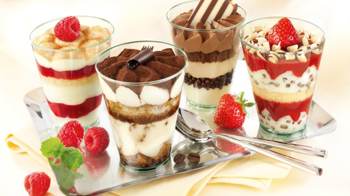 wallpaper et fond d'écran verrines glaces gâteaux cakes pâtisserie nourriture food gourmandise dessert cuisine gastronomie photo photographie photography