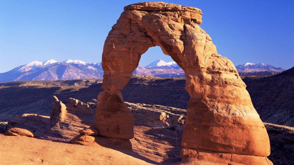 wallpaper et fond d'écran Parc National des Arches Utah nature paysage désert Amérique America Etats-Unis Arizona landscape voyage travel tourisme tourist photo photographie photography