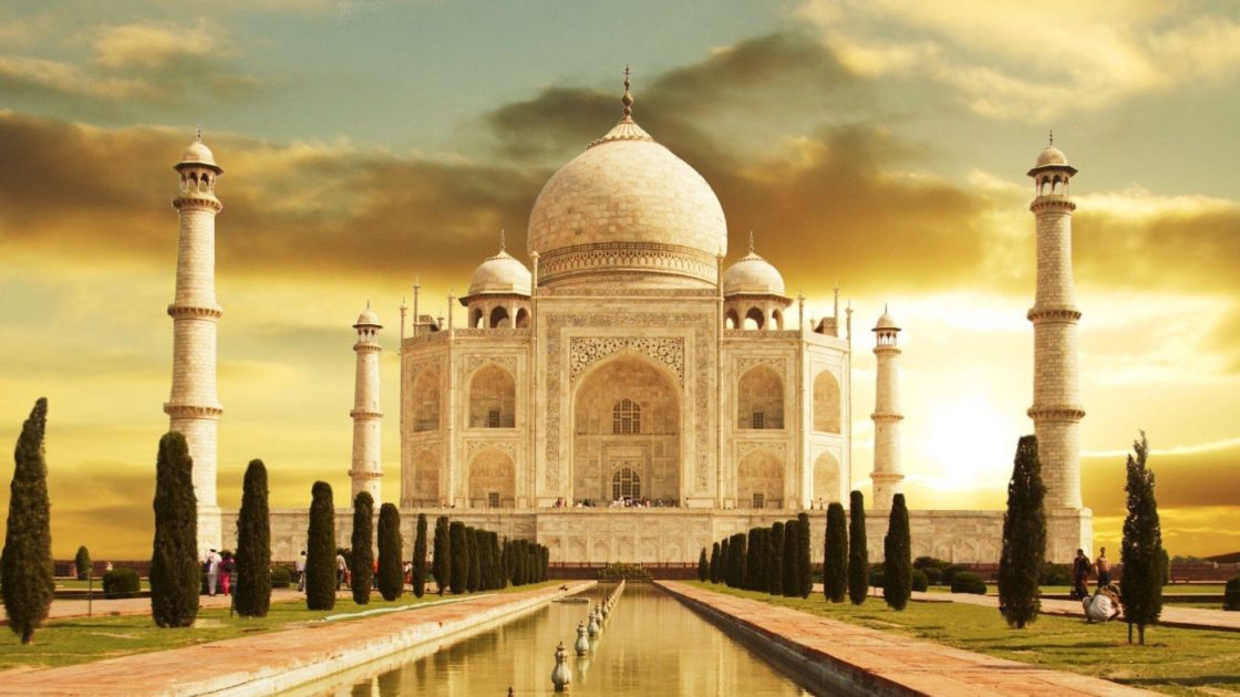 wallpaper et fond d'écran Taj Mahal Inde India monument pays paysage nature ville city voyage travel tourisme tourist photo photographie photography