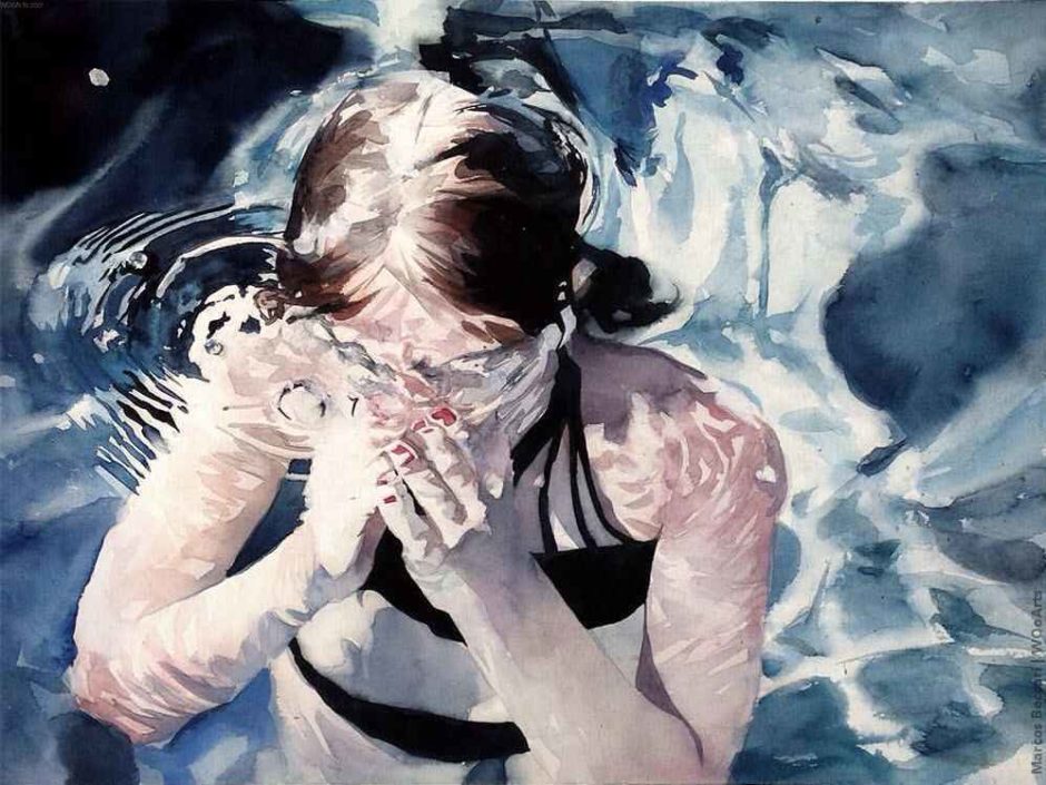 image picture artwork art artiste artist femme woman painting peintre peinture illustration illustrateur toile tableau aquarelle huile magnifique création oeuvre d'art oeuvre Marcos Beccari