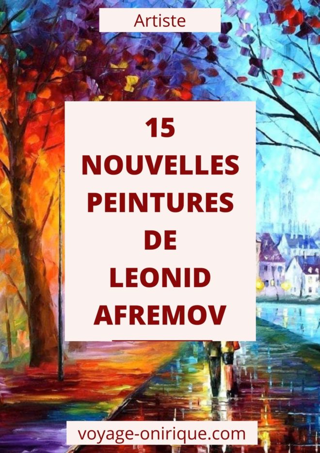 image picture painting peinture artiste paysage couleurs art Artist pinceaux Leonid Afremov nature oeuvre toile tableau magnifique oeuvre d'art beau beautiful