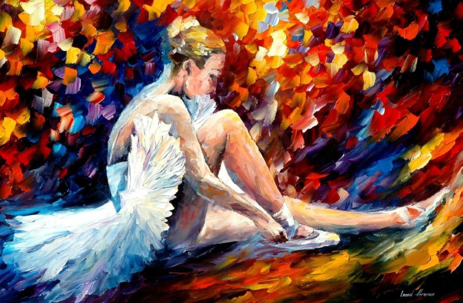 image picture painting peinture artiste paysage couleurs art Artist pinceaux Leonid Afremov nature oeuvre toile tableau magnifique oeuvre d'art