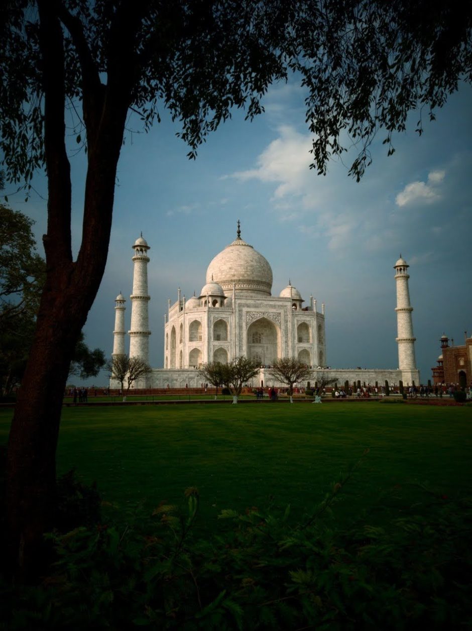 wallpaper et fond d'écran Taj Mahal Inde India monument paysage nature magnifique beau beautiful voyage travel tourisme tourist photo photographie photography