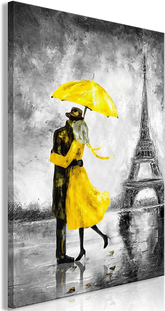 image picture photo toile tableau peinture painting Paris couple Tour Eiffel Londres London femme ville city paysage magnifique art artiste artist couleurs colors illustration illustrateur oeuvre d'art beau beautiful peintre art déco décoration