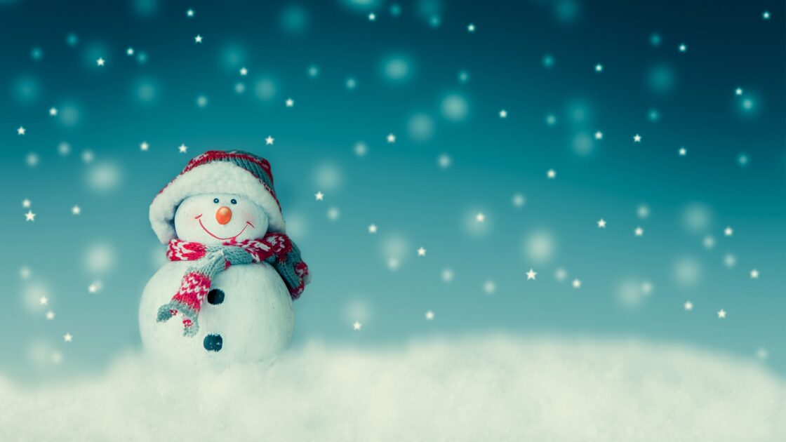 wallpaper et fond écran bonhomme de neige snowman neige snow hiver winter nature beau beautiful mignon cute homme man flocons magie Noël Christmas picture fête image photo photographie photography