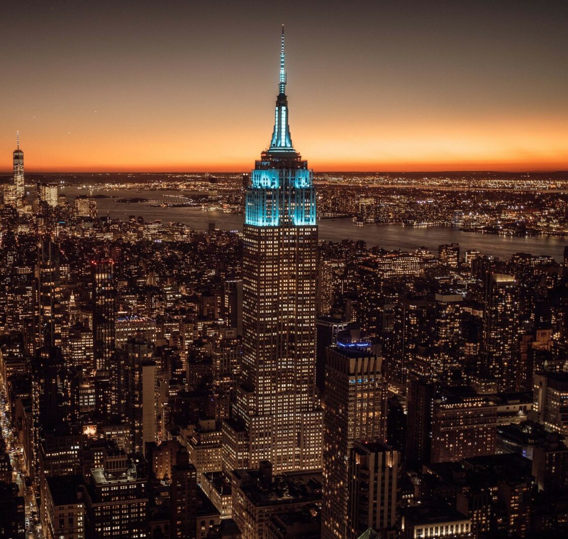 wallpaper et fond écran Empire State Building Amérique America Etats-Unis monument New York beau beautiful magnifique ville city pays country voyage travel tourisme tourist picture photo photographie photography