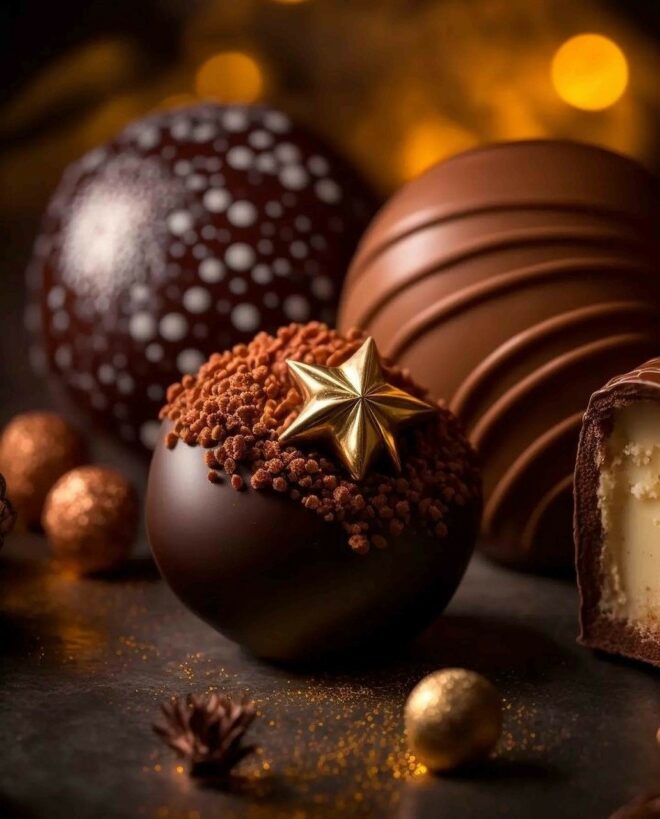 wallpaper et fond écran boules balls chocolat chocolates nourriture food gâteau cake délicieux delicious gourmandise gourmand dessert bon good picture image photo photographie photography