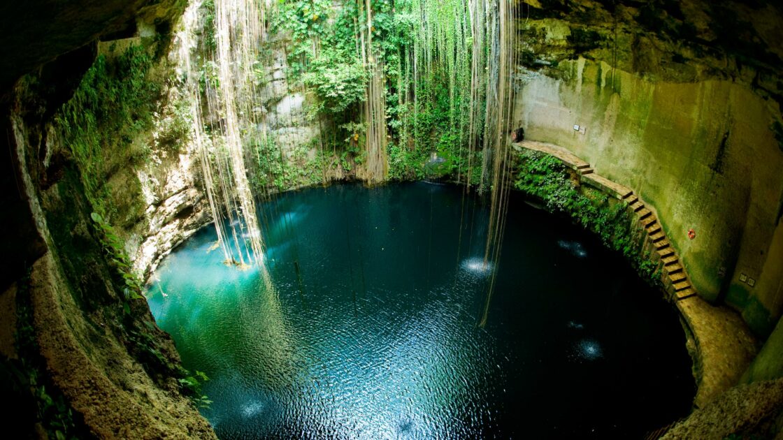 wallpaper et fond écran nature paysage grotte cave les Cenotes Yucatan mexique mexico magnifique landscape eau cascade chute d'eau waterfall beau beautiful wonderful paradisiaque paradis voyage travel tourisme tourist picture photo photographie photography